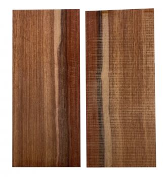 Kopfplatte Karib. Palisander / Granadillo 2-tlg. bookmatched